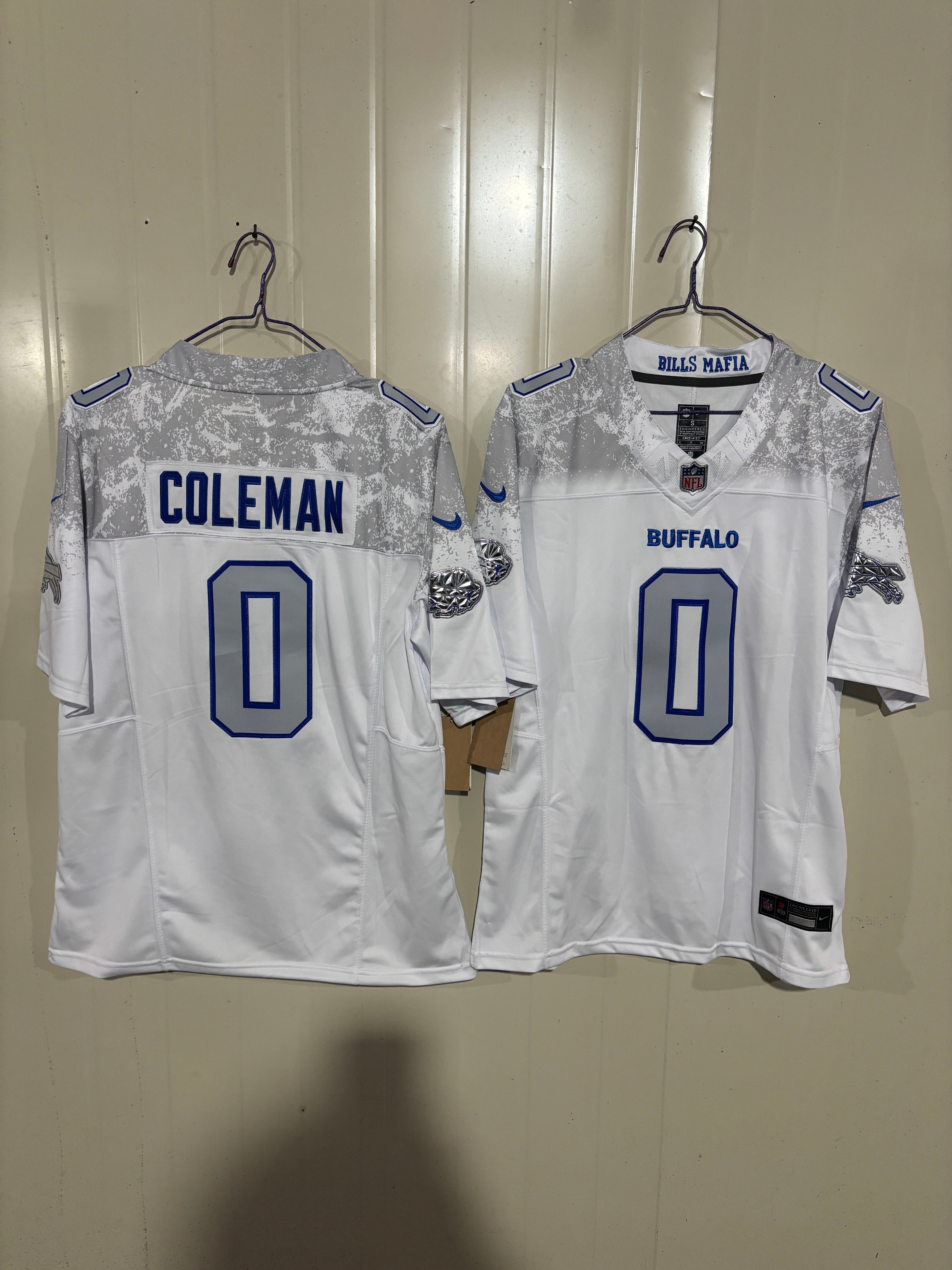NFL Buffalo Bills Keon Coleman Nike 2024 Draft Gridiron Vapor F.U.S.E. Limited Jersey