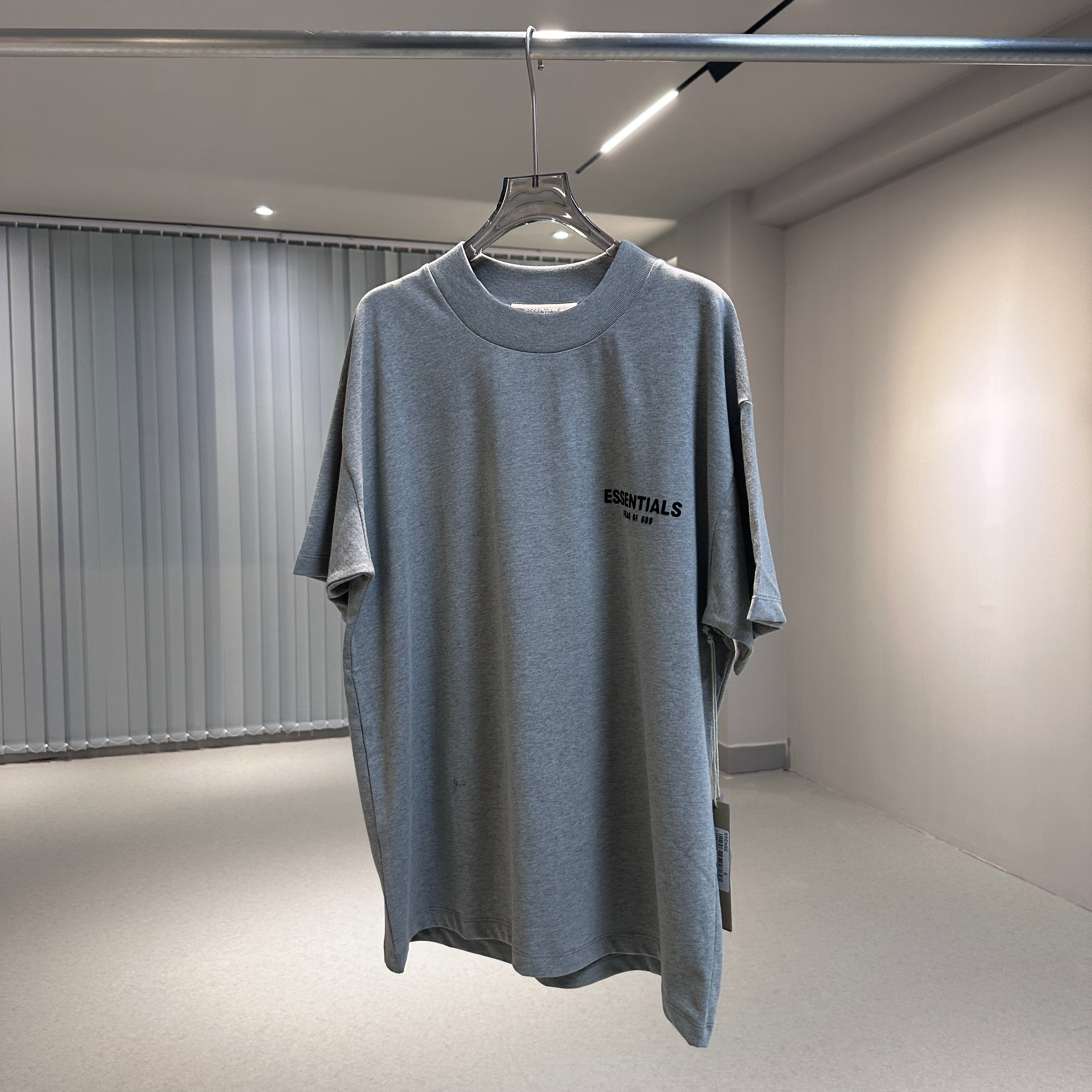 Essentials Playera Fear of God T-Shirt - "Heather Grey"