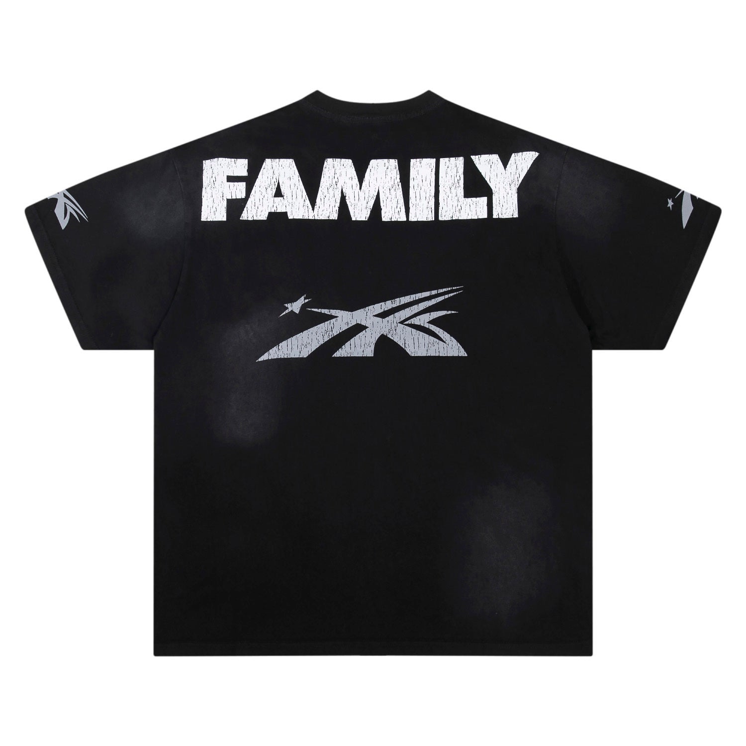Hellstar "Sports" Graphic Tee - Black/White Edition.