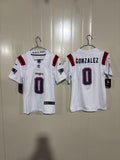 NFL New England Patriots Christian Gonzalez Nike Away Game Jersey (White Edition)
