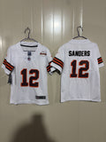 NFL Cleveland Browns Deion Sanders Nike 1946 Anniversary Game Jersey (White Edition)
