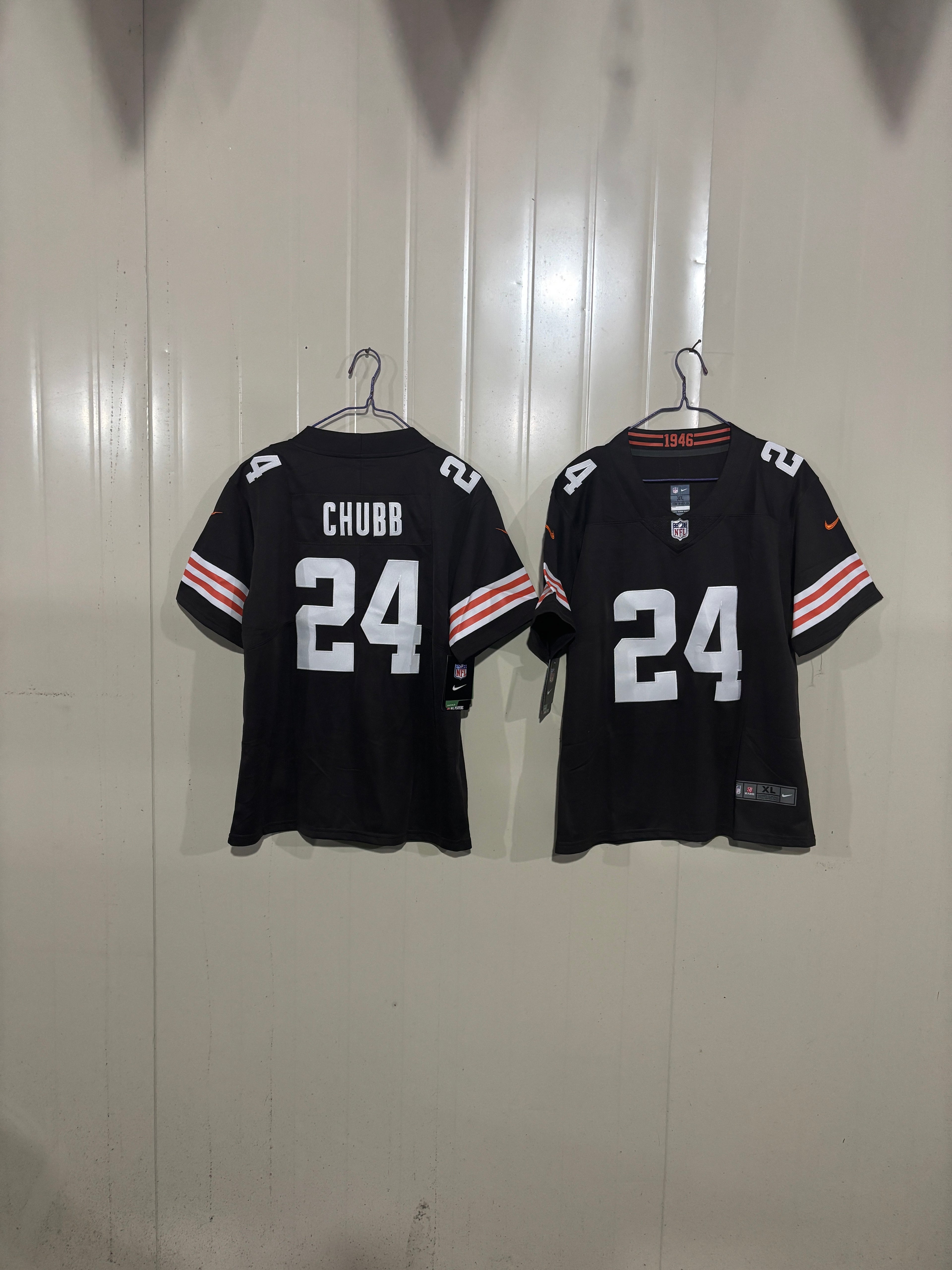 NFL Cleveland Browns Nick Chubb Nike Home Game Jersey (Brown Edition)
