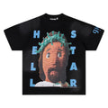 Hellstar "Crochet Jesus" Graphic Tee - Black.