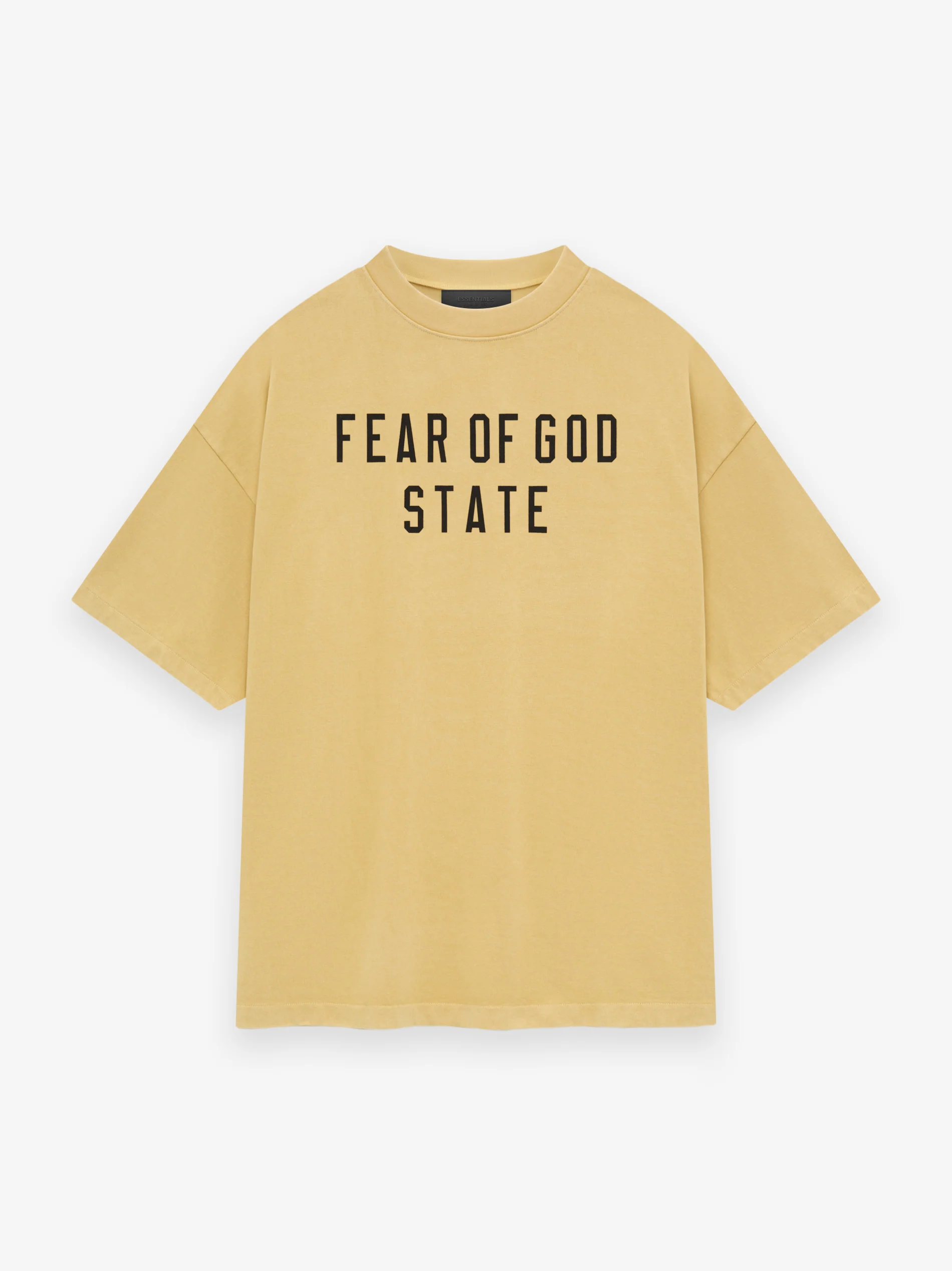 Essentials Playera Fear of God T-Shirt - "Fear of God State Canary"