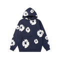 Hoodie Denim Tears Cotton Wreath (Navy)