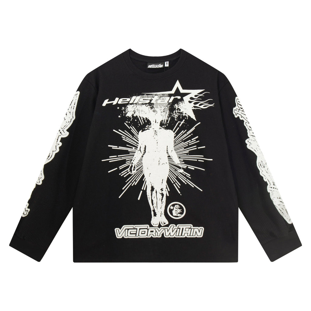 Hoodie Hellstar "Victory Within" Long Sleeve (Black Edition)