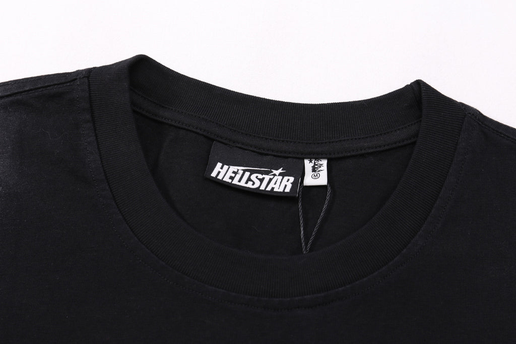 Hellstar "Crochet Jesus" Graphic Tee - Black.