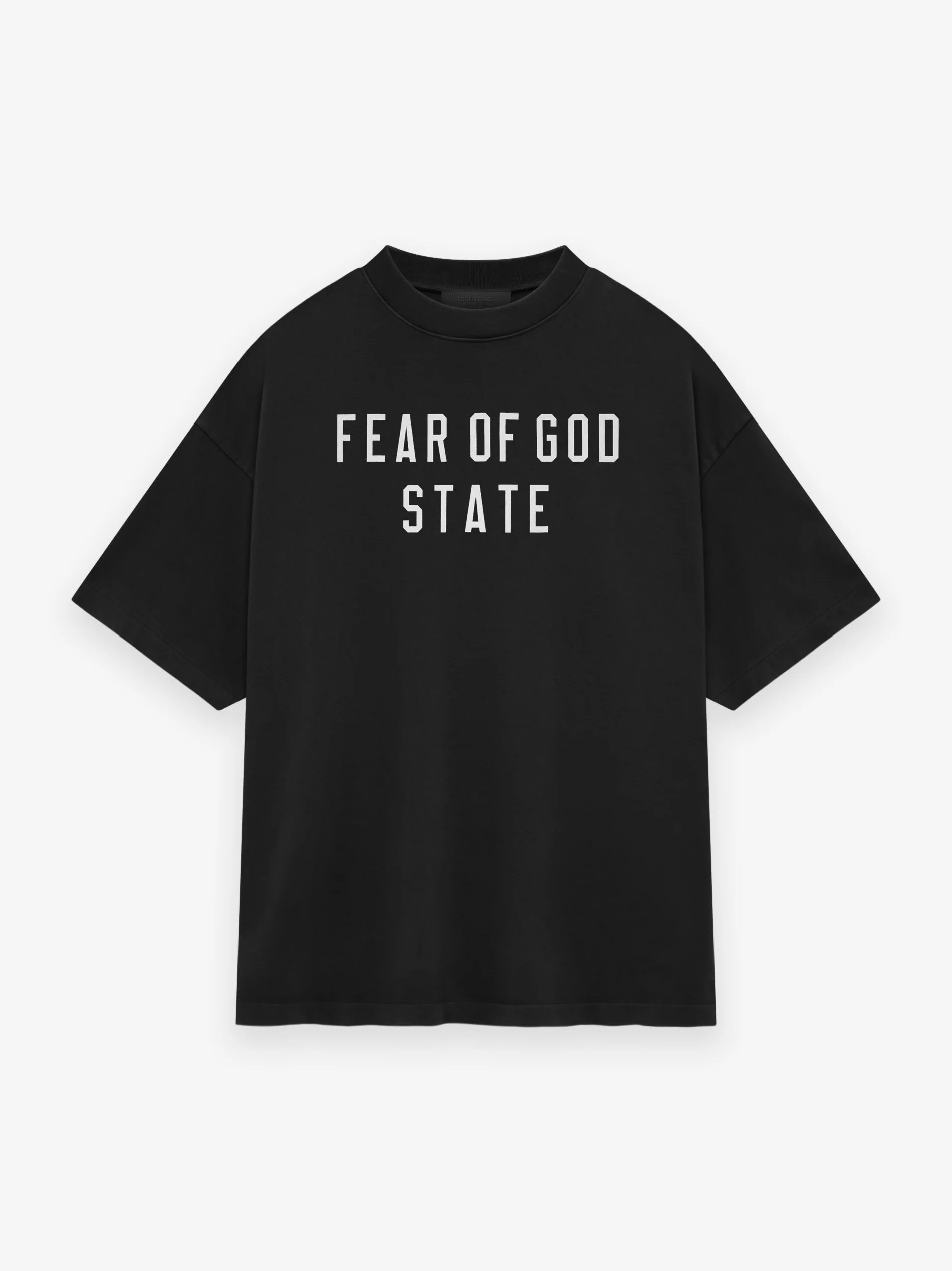 Essentials Playera Fear of God T-Shirt - "Fear of God State Black"