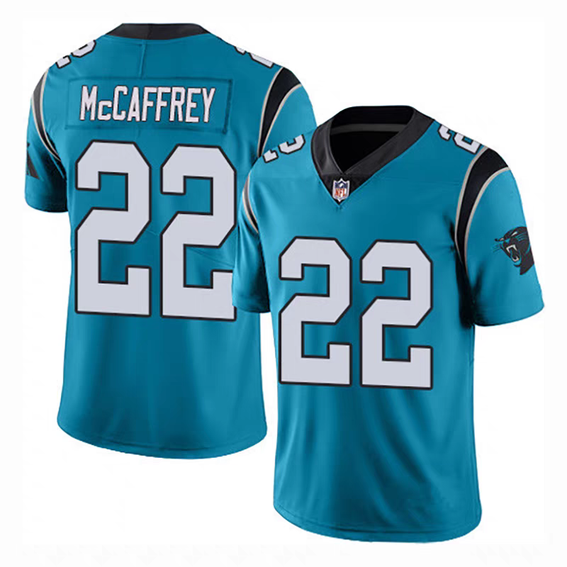 NFL Carolina Panthers Christian McCaffrey Nike Home Game Jersey (Process Blue Edition)