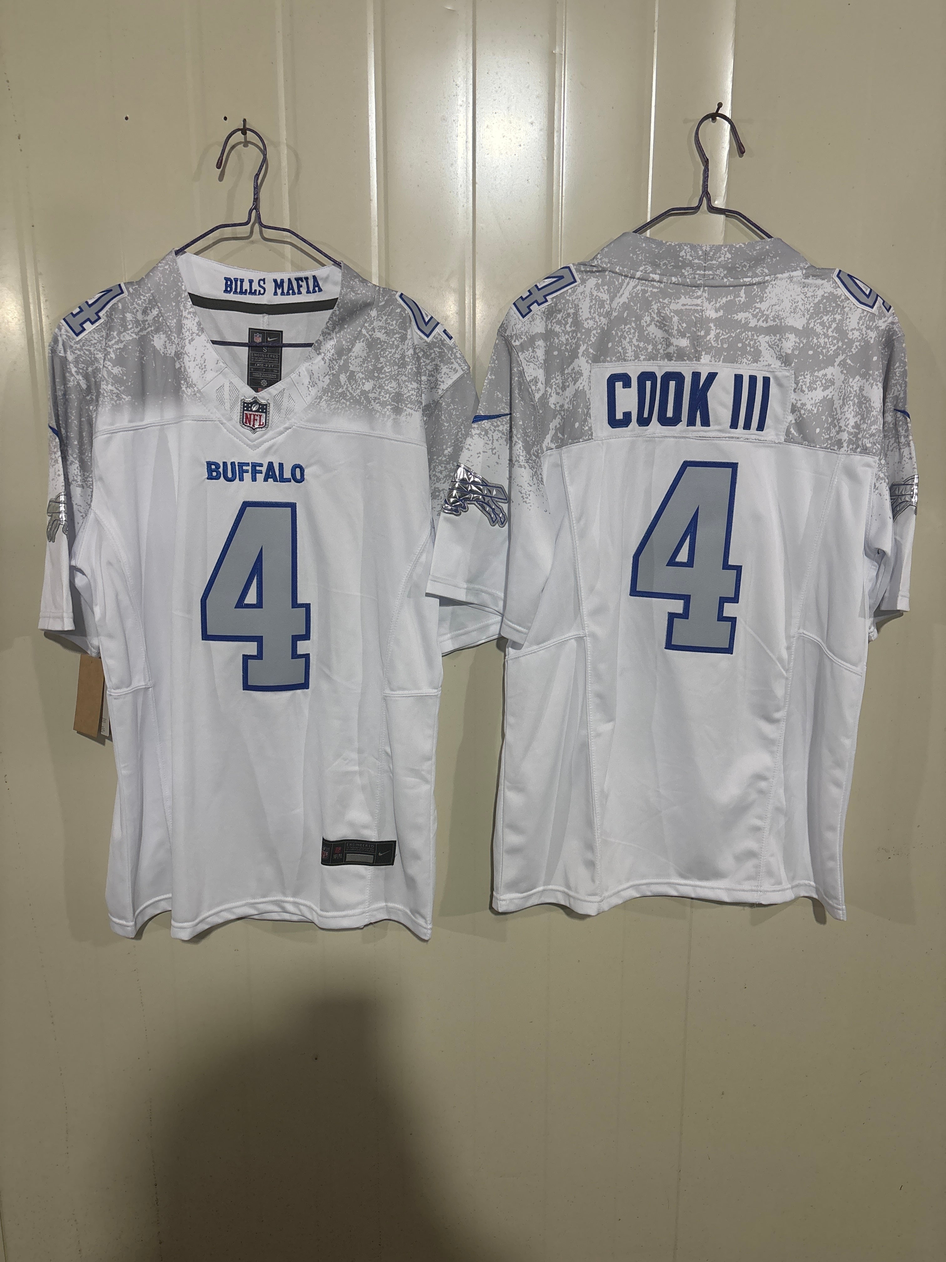 NFL Buffalo Bills James Cook Nike 2024 Draft Gridiron Vapor F.U.S.E. Limited Jersey