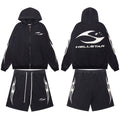 Conjunto Hellstar "Eclipse Flare" Short Set (Washed Black Edition)