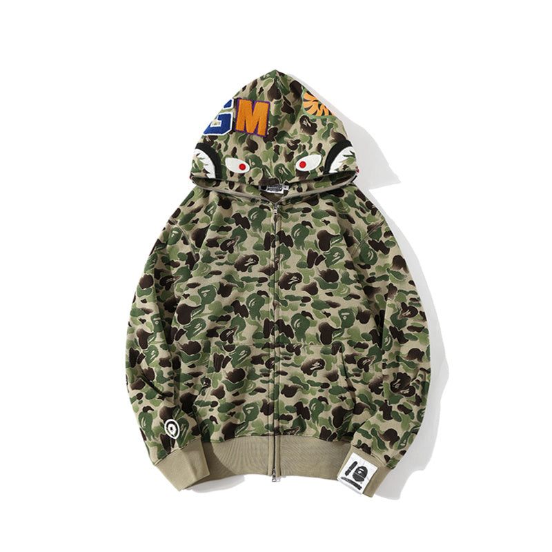 Bape 1st Camo Shark Full Zip Hoodie