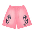Shorts Hellstar Athletics Pink "Fire Pattern"