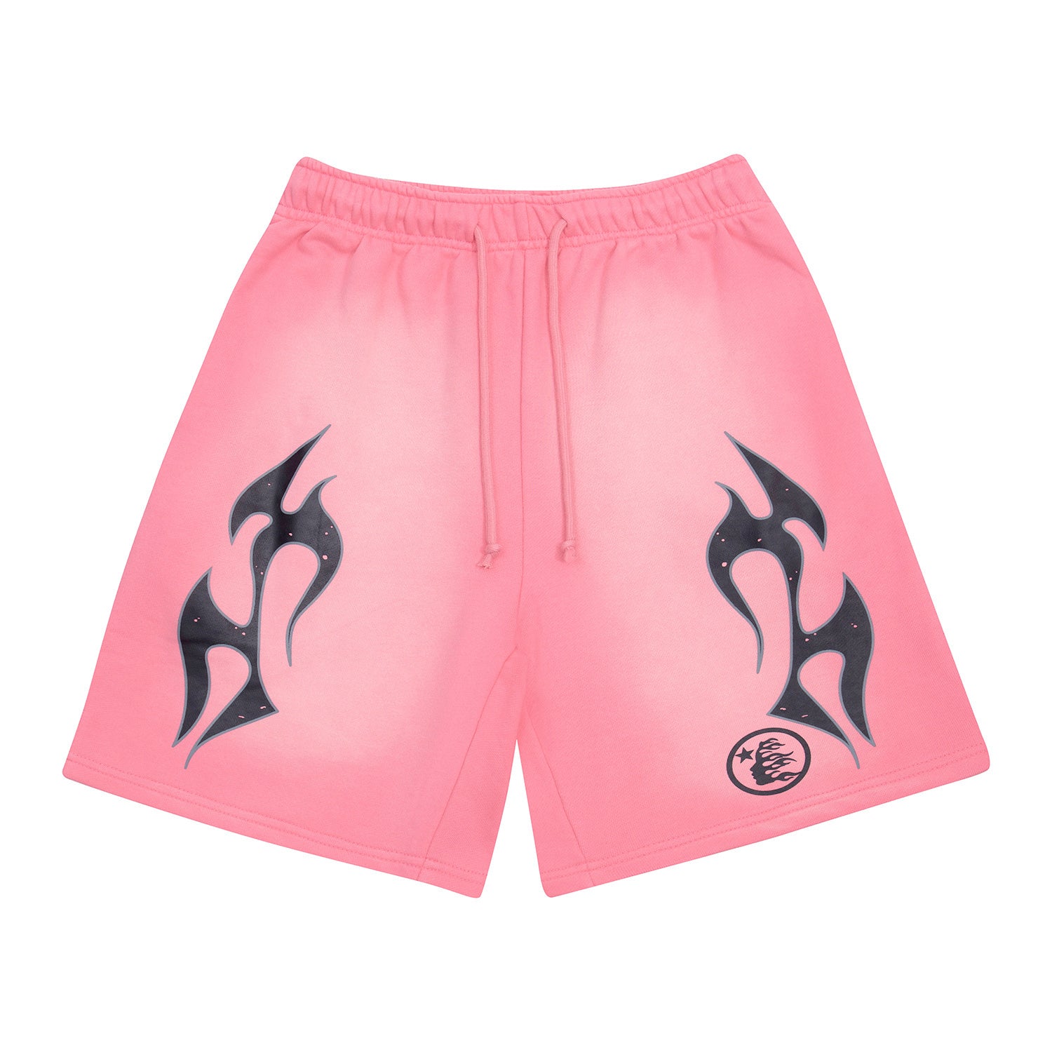 Shorts Hellstar Athletics Pink "Fire Pattern"