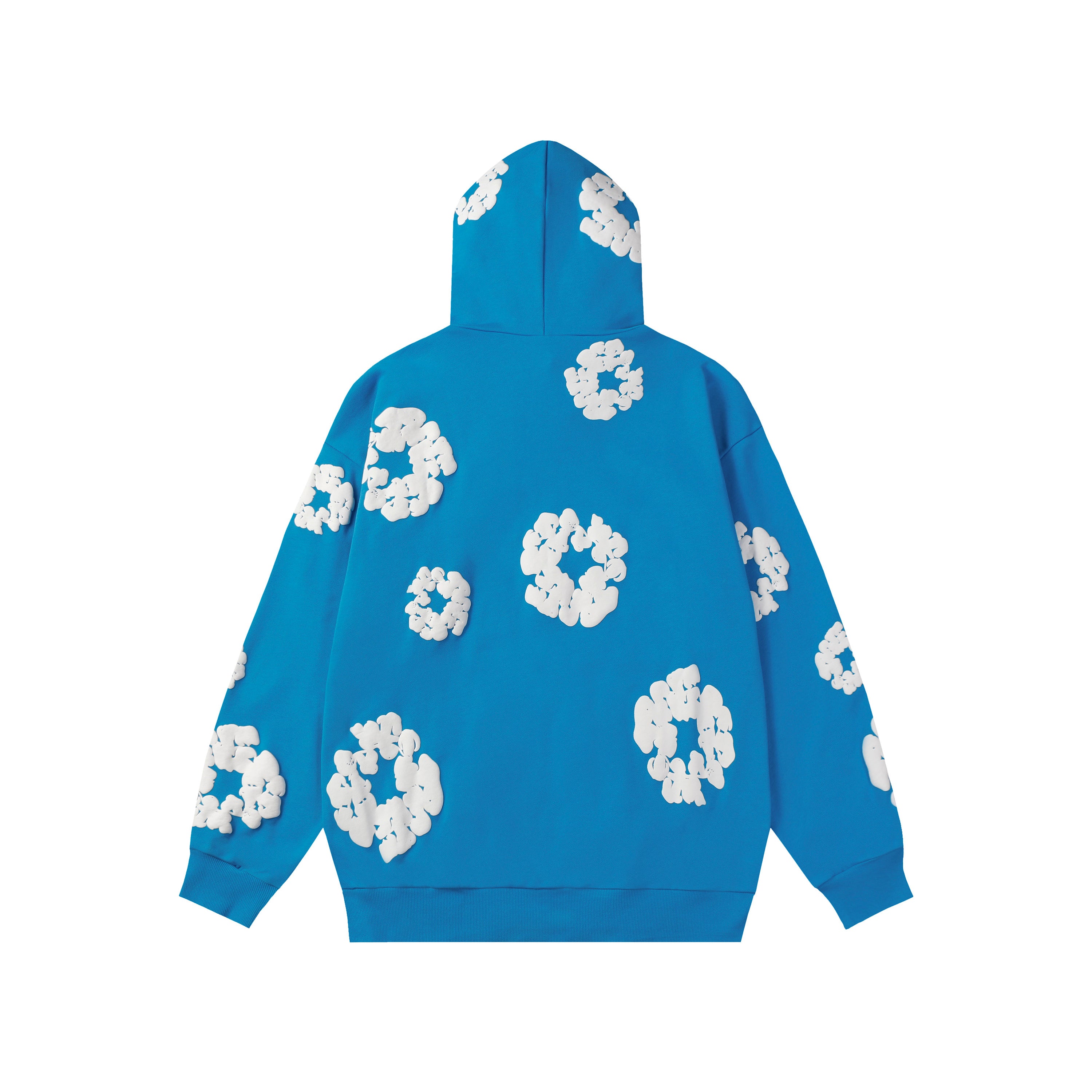Hoodie Denim Tears Cotton Wreath (Light Blue / University Blue)