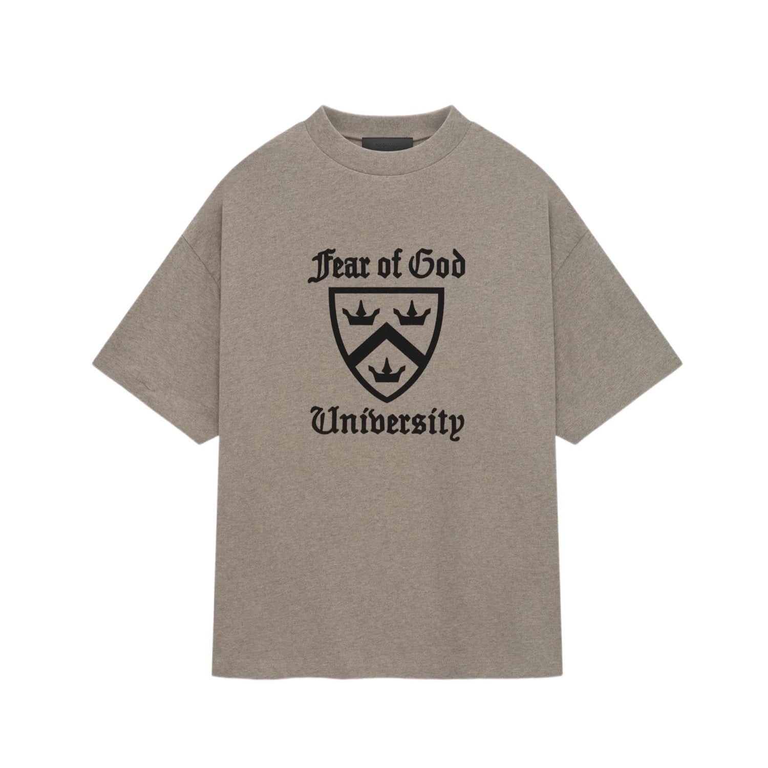 Essentials Playera Fear of God T-Shirt - "University Heather Oatmeal"