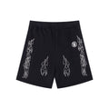 Shorts Hellstar Athletics "Outline Flame" Black