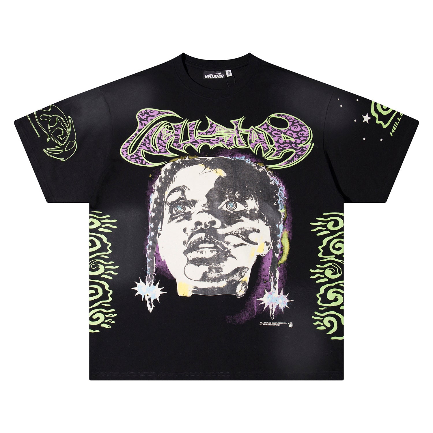 Hellstar "Spike Face" Neon Graphic