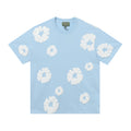 Camisa Denim Tears  Cotton Wreath Tee - Charcoal  (Azul Cielo)