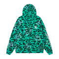 Hoodie Hellstar Athletics Green "Pattern" Full-Zip