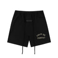 Fear of God Shorts Essentials - Black (Gold Arch Logo)