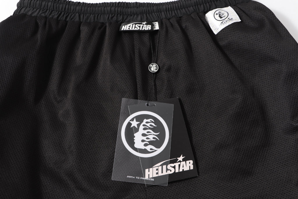 Shorts HellstarAthletics Pink "Pixel" Nylon