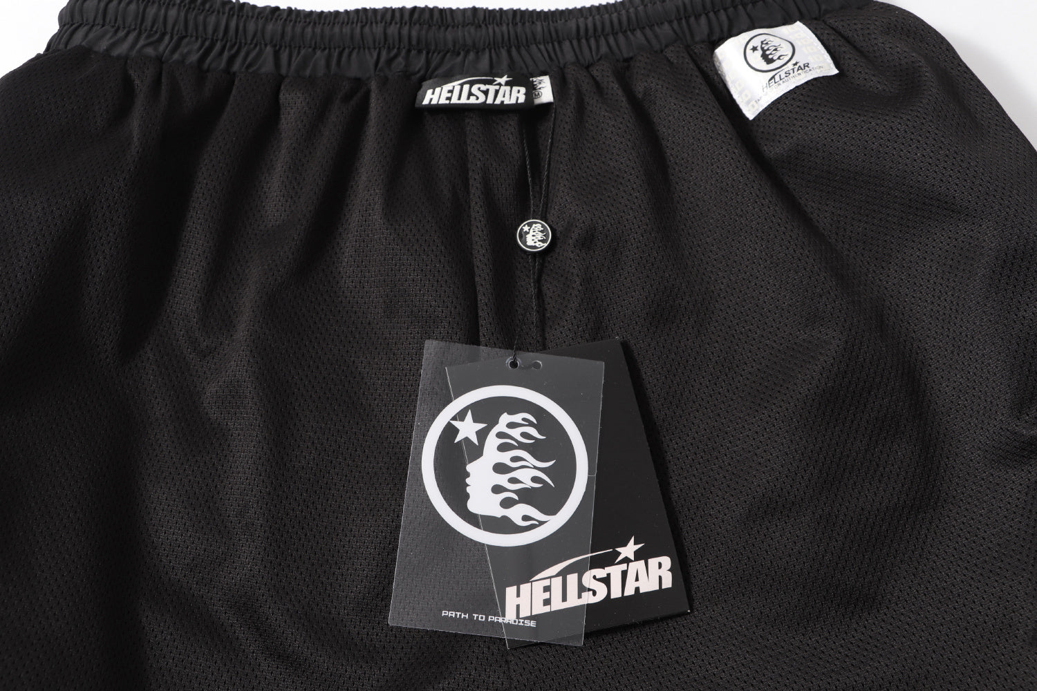 Shorts HellstarAthletics Pink "Pixel" Nylon