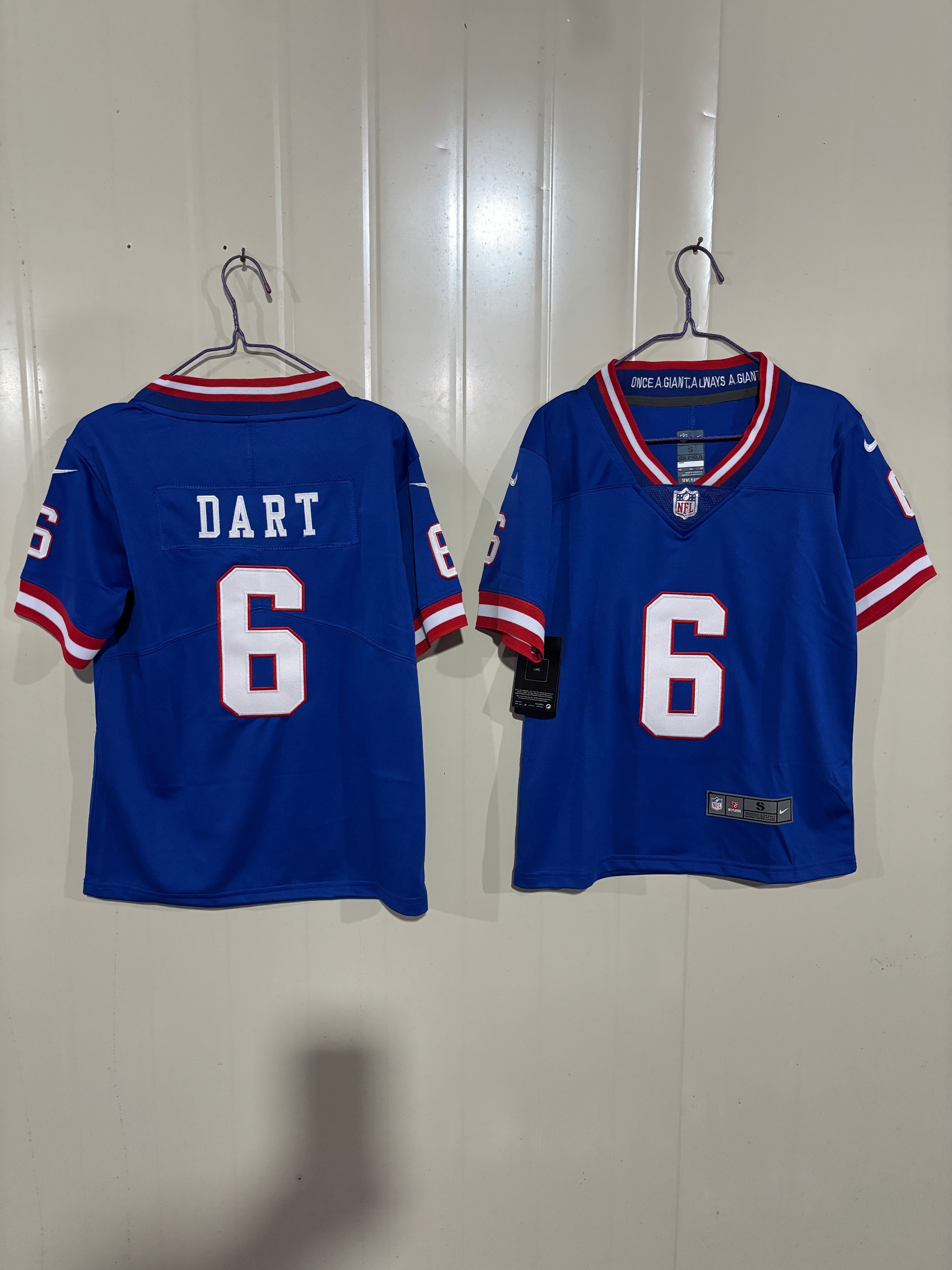 NFL New York Giants Jalin Hyatt Nike Home Game Jersey (Royal Blue Edition)