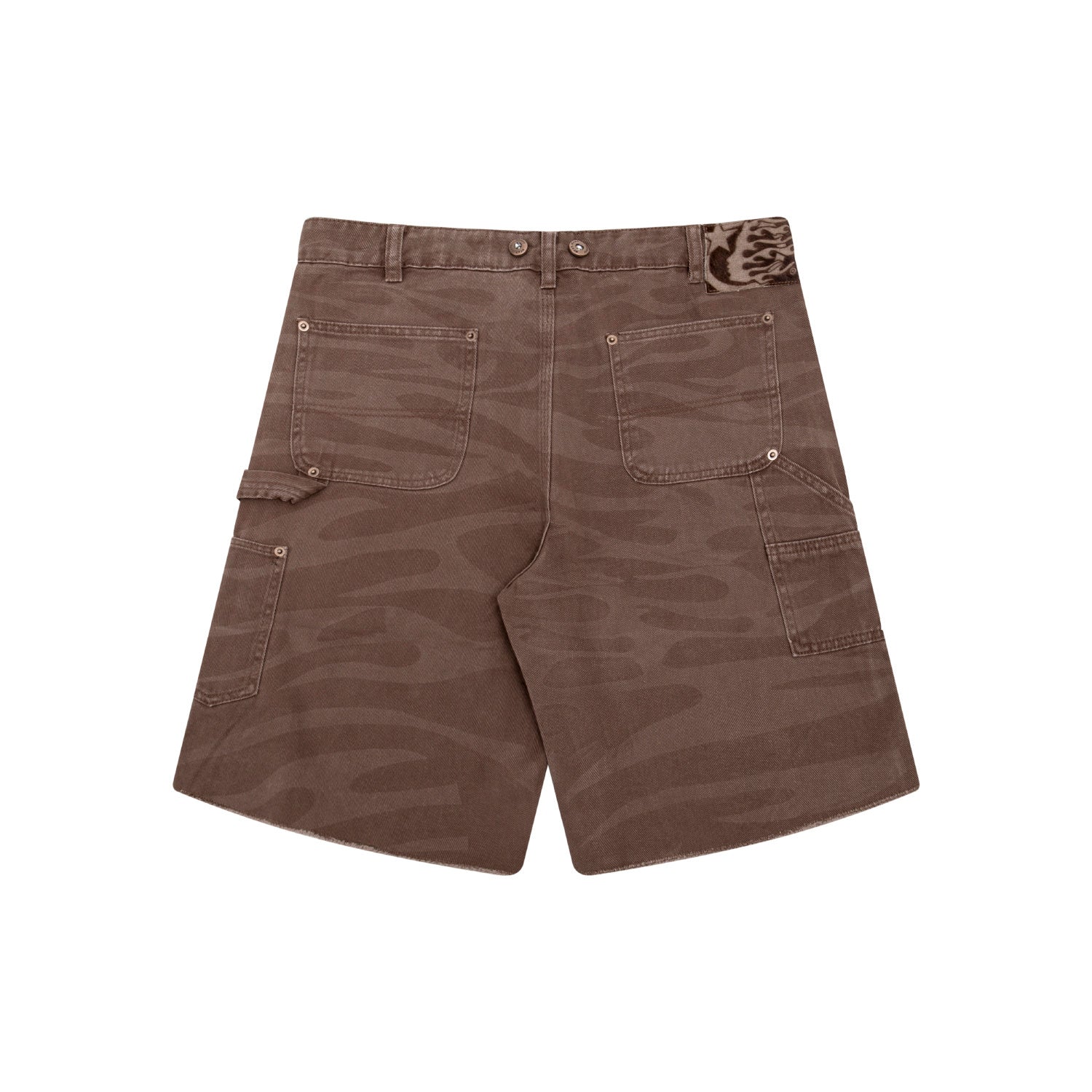 Shorts Hellstar Athletics Brown "Tiger Stripe" Carpenter