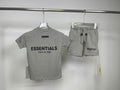 Essentials  kid Set  - Heather Grey