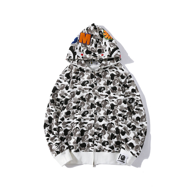 Bape 1st Camo Shark Full Zip Hoodie