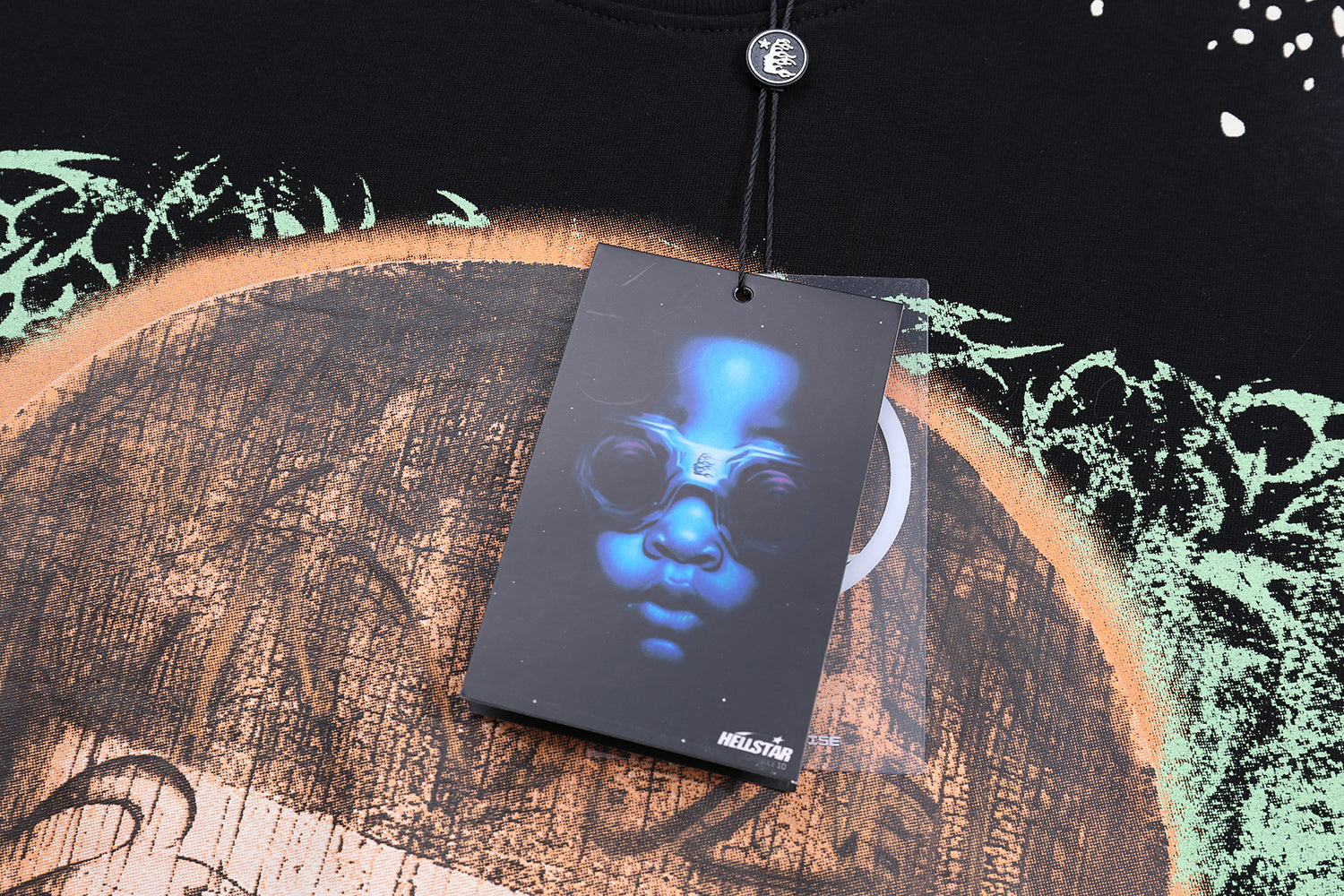 Hellstar "Tattoo Face" Graphic T-Shirt.