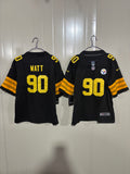 NFL Pittsburgh Steelers T.J. Watt Nike Home Game Jersey (Black Edition)