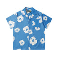Camisa Denim Tears  Cotton Wreath Cuban Shirt Light Blue