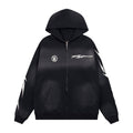 Hoodie Hellstar "Drip Logo" Zip-Up (Black Edition)