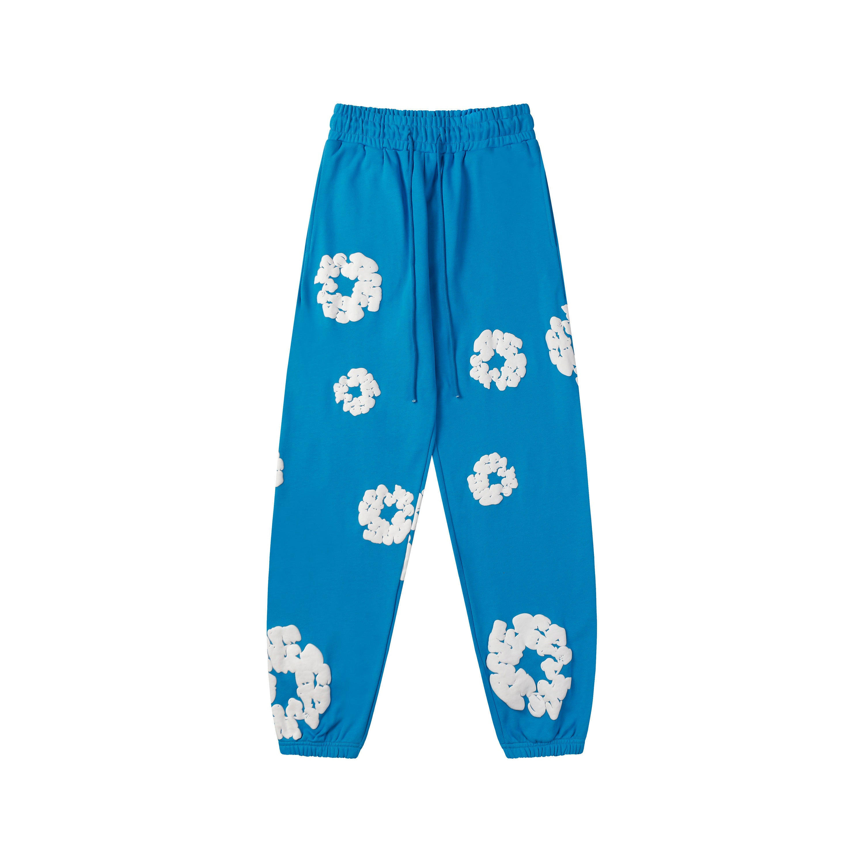 Pantalones Denim Tears Cyan/White