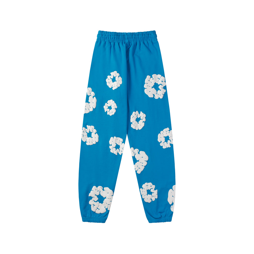 Pantalones Denim Tears Cyan/White