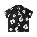 Camisa Denim Tears  Cotton Wreath Cuban Shirt Light Black