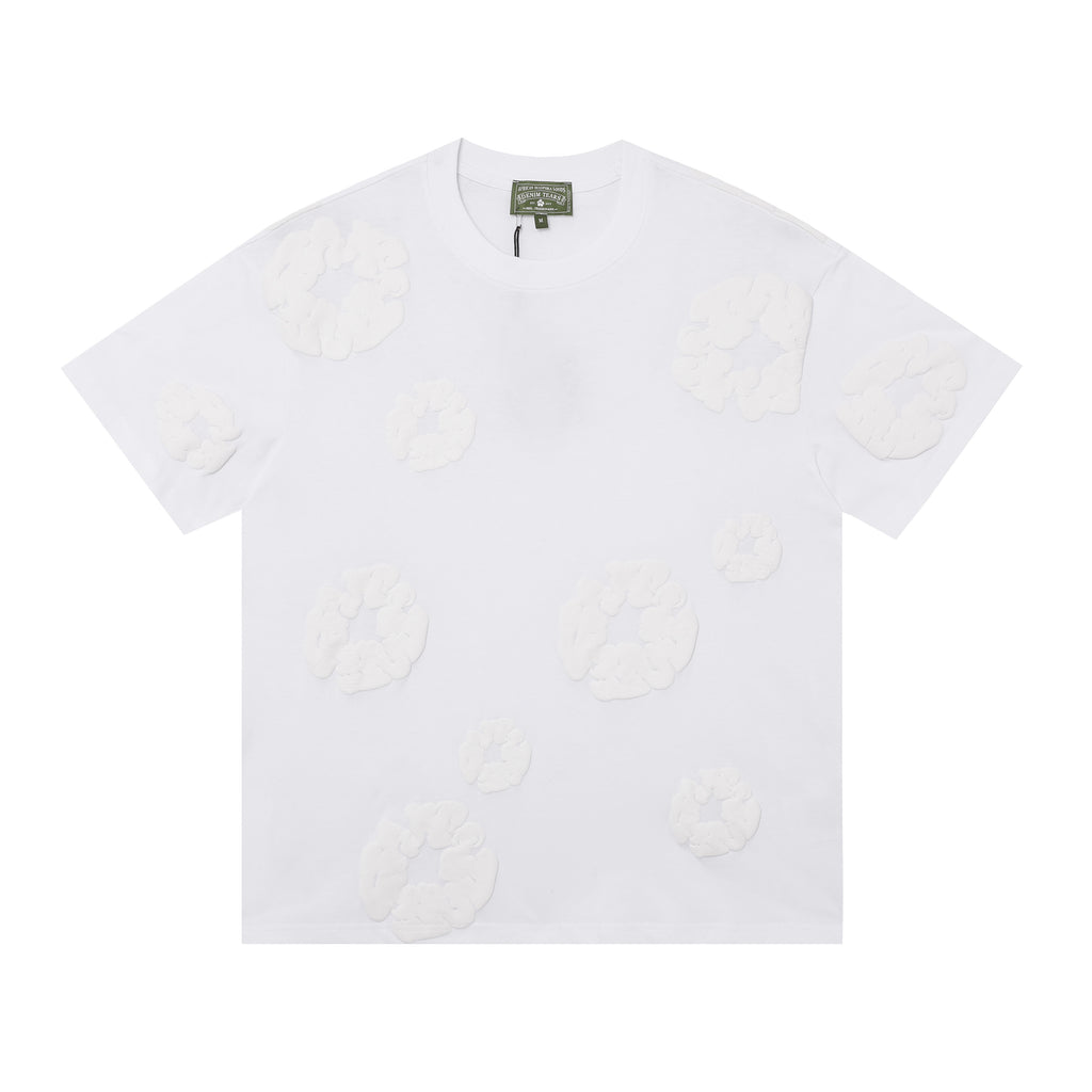 Camisa Denim Tears  Cotton Wreath Tee - Charcoal  (Blanco)