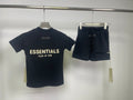 Essentials  kid Set - Black / Off-White