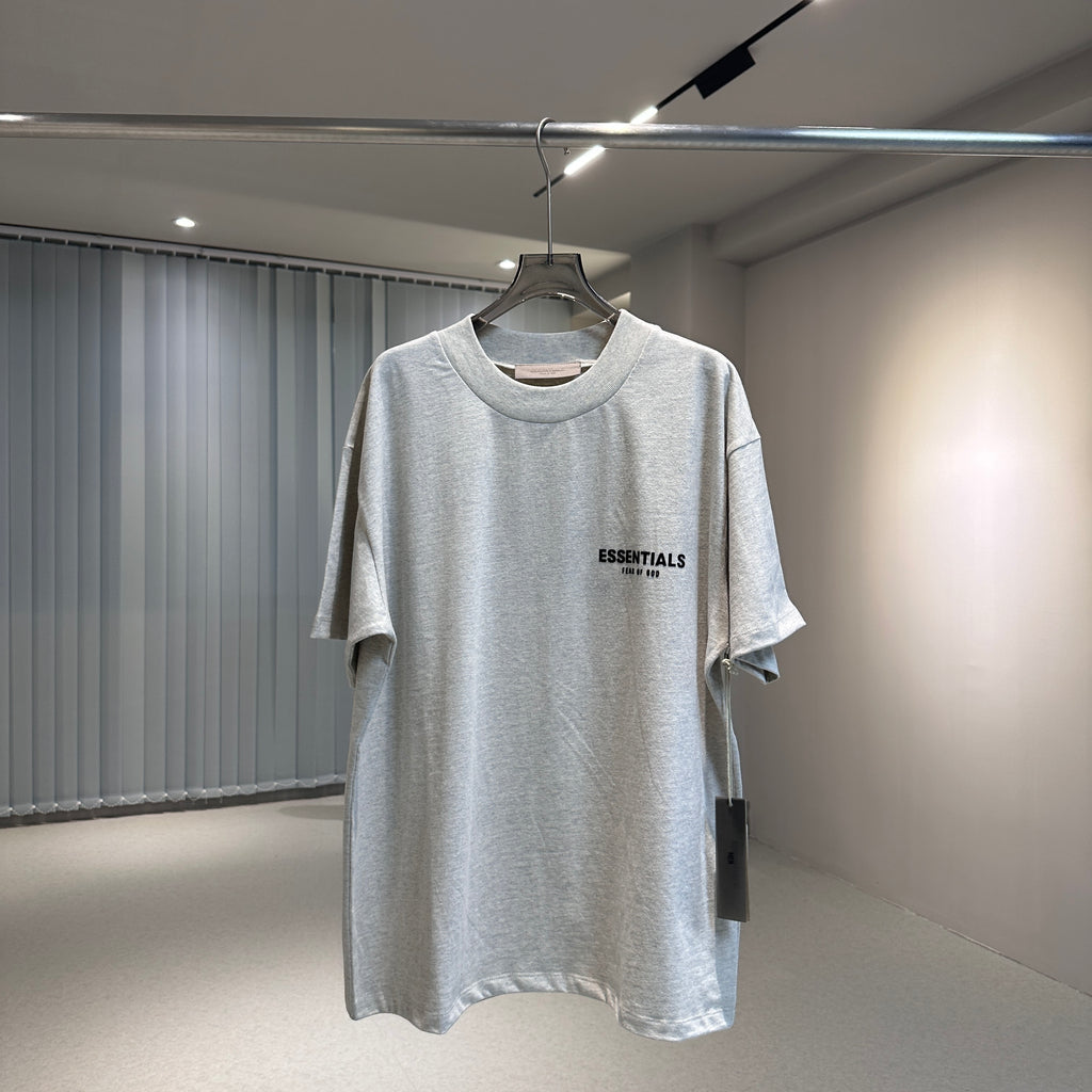 Essentials Playera Fear of God T-Shirt - "Light Heather Grey"
