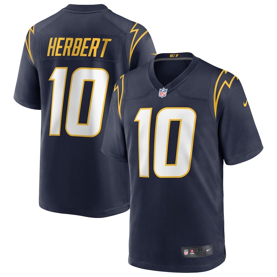 NFL Los Angeles Chargers Justin Herbert Nike Alternate Jersey (Navy Edition)