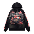 Hoodie Hellstar ""Inferno Skull" Hoodie (Black Edition)