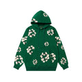 Hoodie Denim Tears Cotton Wreath (Green / Cream Wreath)