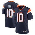 NFL Denver Broncos Bo Nix Nike 2024 Design Alternate Jersey (Midnight Navy Edition)