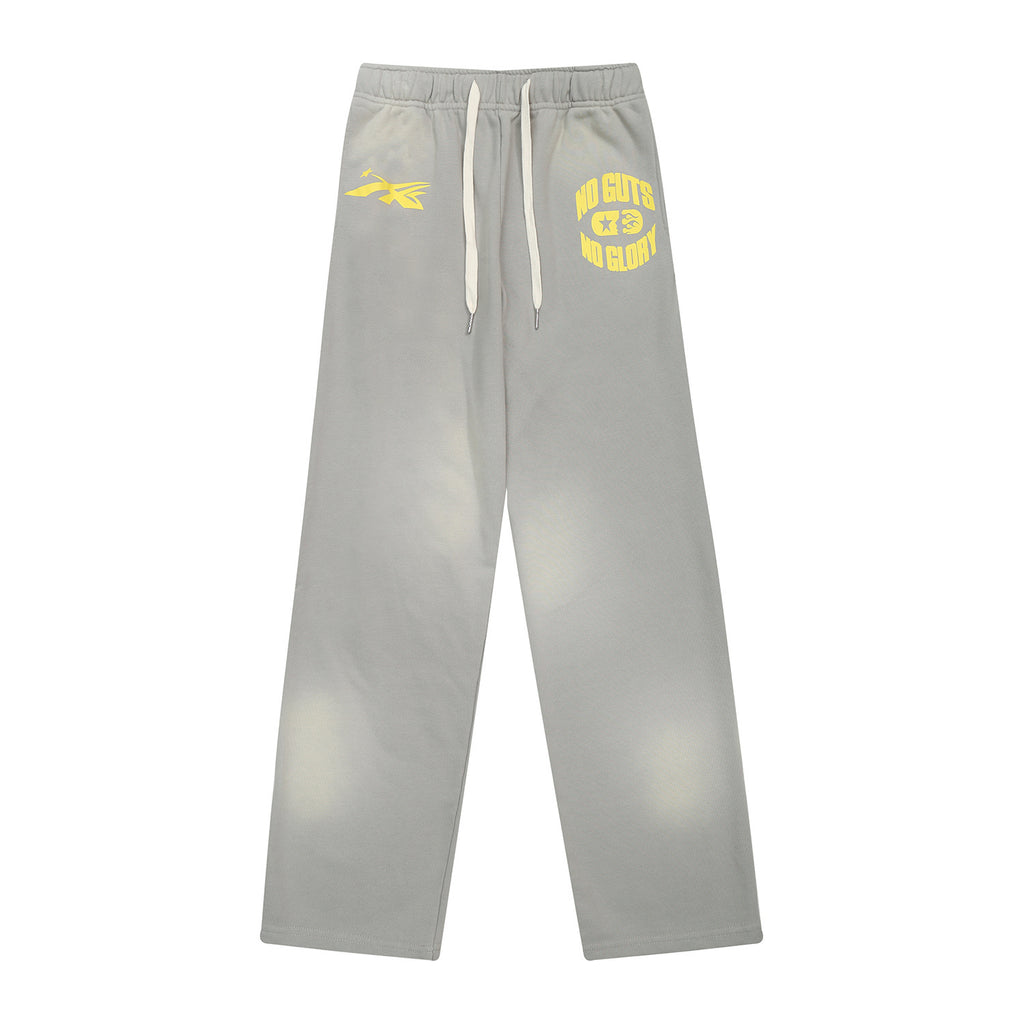 Sweatpants Hellstar Athletics Grey "No Guts No Glory")