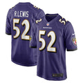 NFL Baltimore Ravens Ray Lewis Nike Retired Player Jersey (Purple Edition)