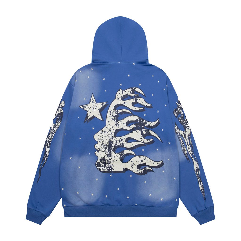 Hoodie Hellstar "  "Path to Paradise" Star(Blue Edition)