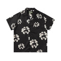 Camisa Denim Tears  Cotton Wreath Cuban Shirt Black/White