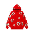 Hoodie Denim Tears Cotton Wreath (Red / Cream Wreath)